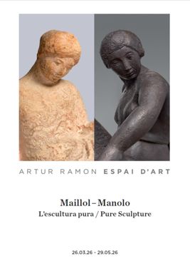 Maillol / Manolo. L'escultura pura. Dossier de sala.